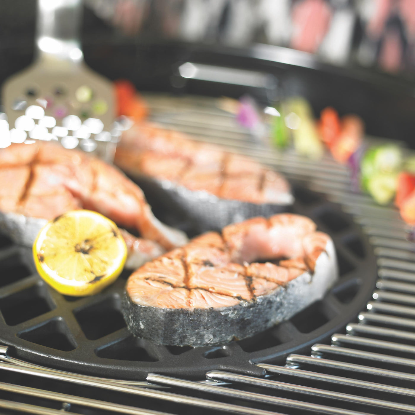 Sear Grate, Cast iron, fits Gourmet BBQ System