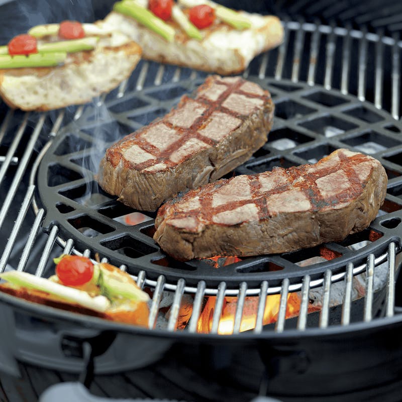 Sear Grate, Cast iron, fits Gourmet BBQ System