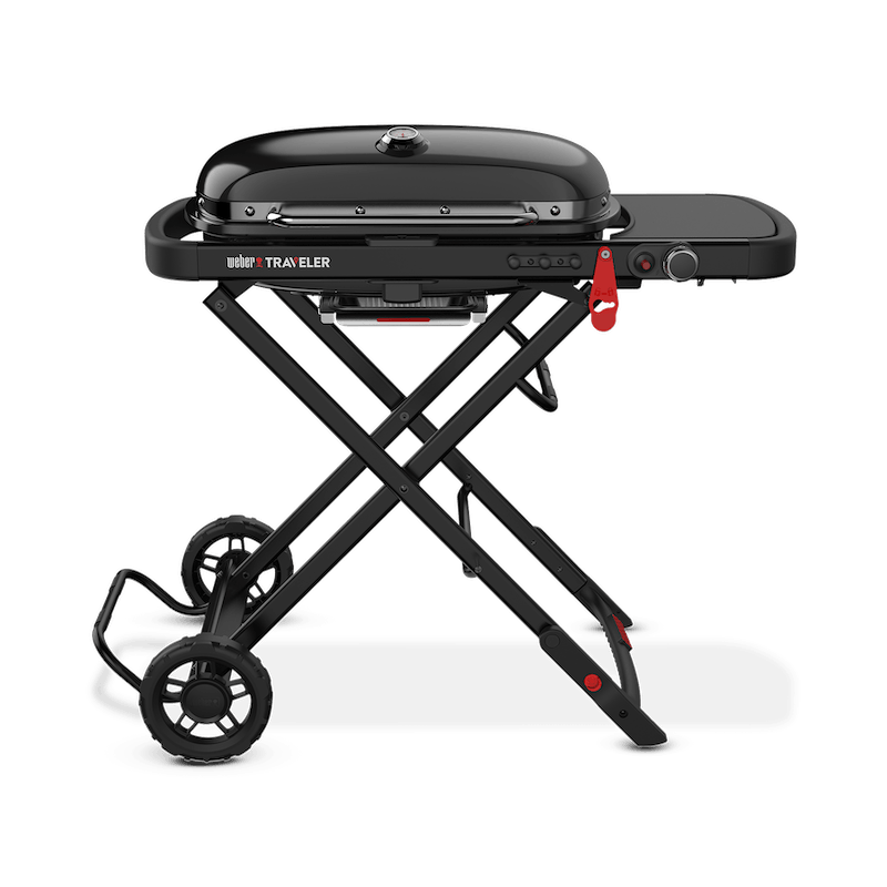 Weber Traveler Gas Barbecue - Stealth Edition
