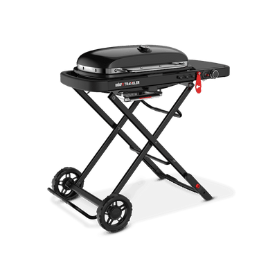 Weber Traveler Gas Barbecue - Stealth Edition