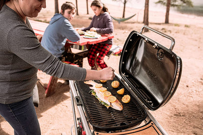 Weber Traveler Gas Barbecue - Stealth Edition