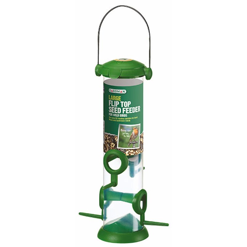 GM Flip Top Large Seed Feeder - The Pavilion