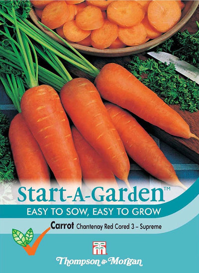 Carrot Chantenay Red Cored 3 - Supreme.