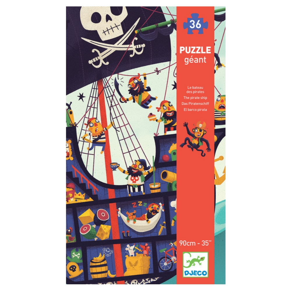 Toys And Games - Puzzles - Giant Puzzles The Pirate Ship