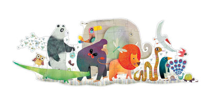 Toys And Games - Puzzles - Giant Puzzles Animal Parade