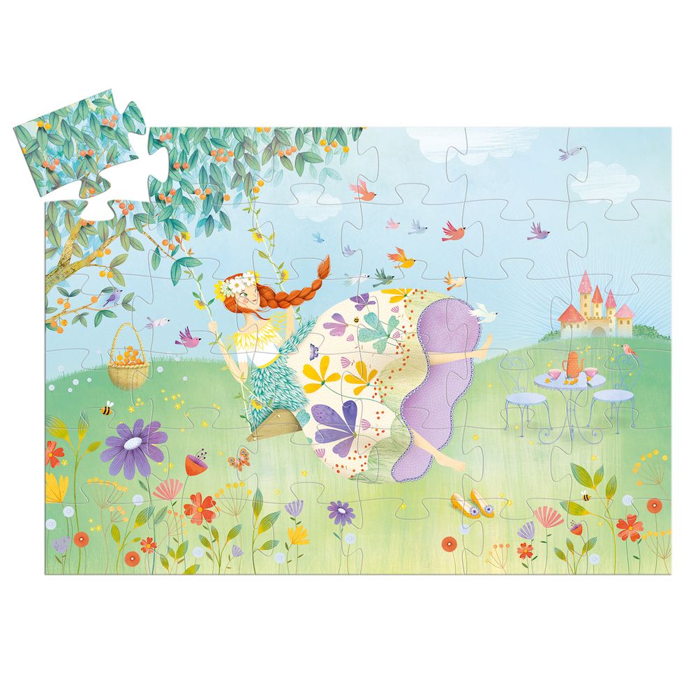 Toys And Games - Puzzles - Silhouette Puzzles - The Princess Of Spring