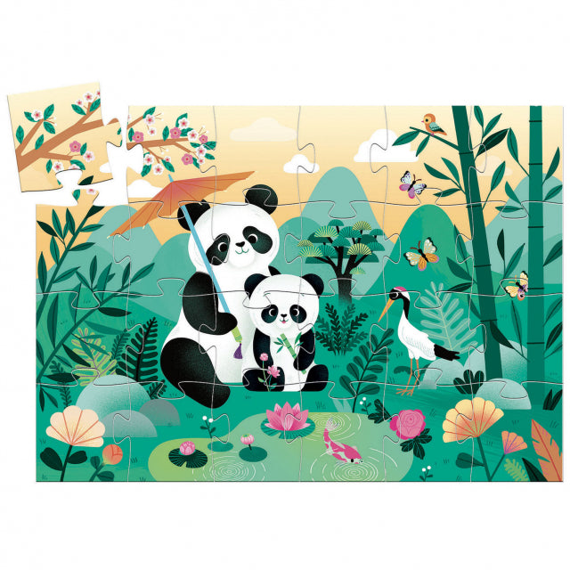 Toys And Games - Puzzles - Silhouette Puzzles Leo The Panda 24 Pcs