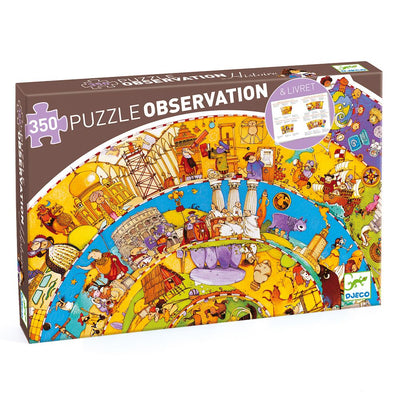 Toys And Games - Puzzles - Observation Puzzles - History + Booklet - 350 Pcs - FSC Mix