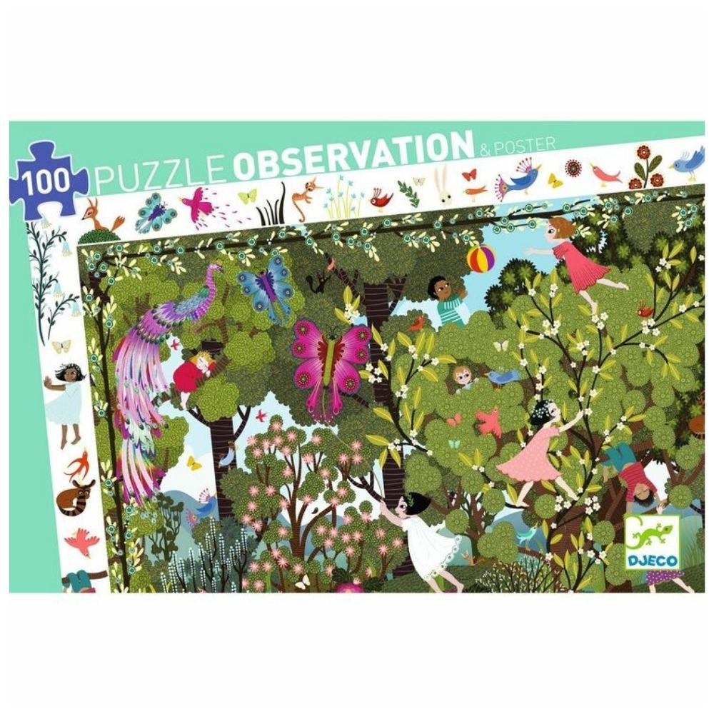 Toys And Games - Puzzles - Observation Puzzles - Garden Play Time - FSC Mix
