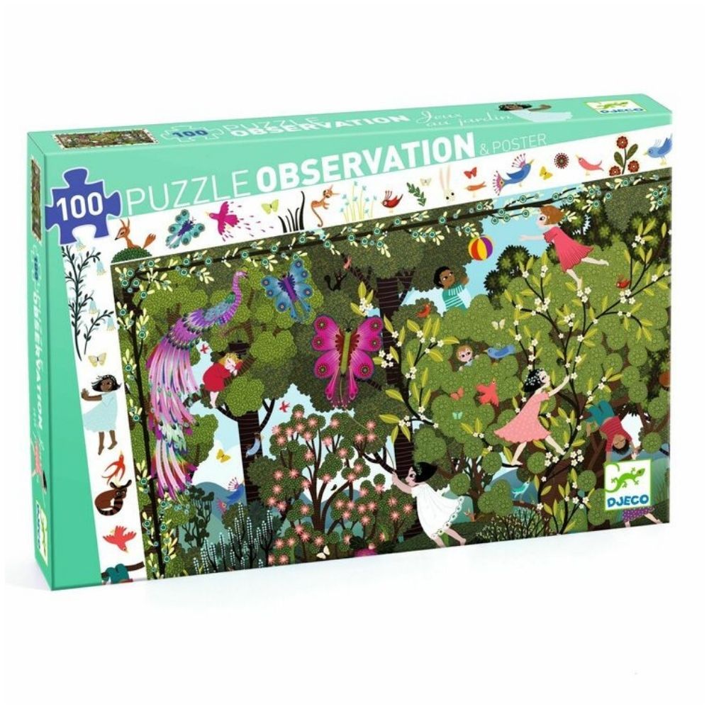 Toys And Games - Puzzles - Observation Puzzles - Garden Play Time - FSC Mix
