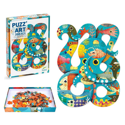 Toys And Games - Puzzles - Puzz'Art Octopus  - 350Pcs - Fsc Mix