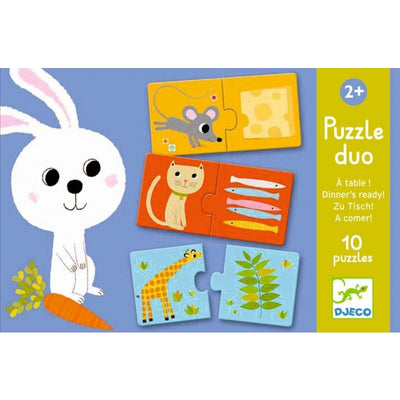 Toys And Games - Educational Games - Puzzle Duo-Trio - Dinner’S Ready