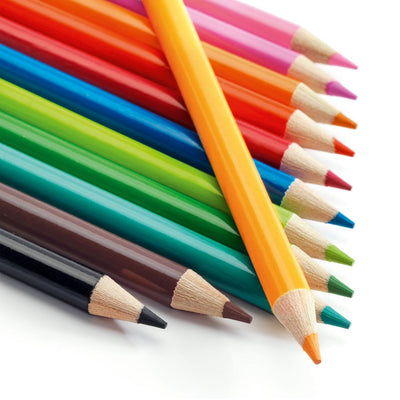 Colours For Oldest Ones - 12 Watercolour Pencils