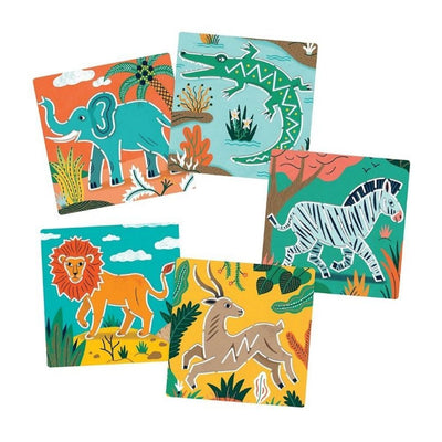 Art And Craft - Small Gifts For Older Ones - Stencils Wild Animals