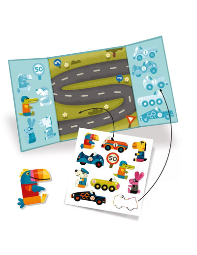 Art And Craft - Small Gifts For Little Ones - Stickers - Cars