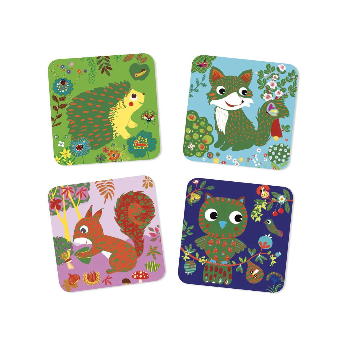 Art And Craft - Small Gifts For Little Ones - Scratch Cards Country Creatures