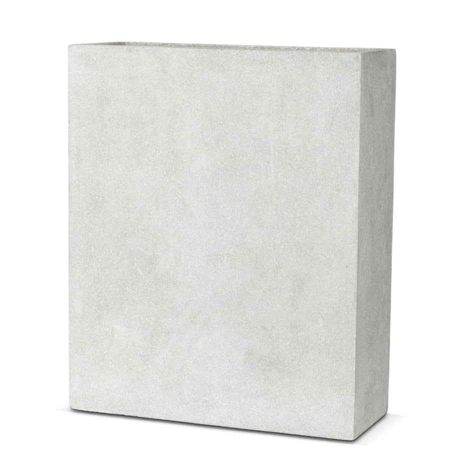 Capi Envelope Plant Pot Lux Light Grey M (60 x 24 x 74cm)