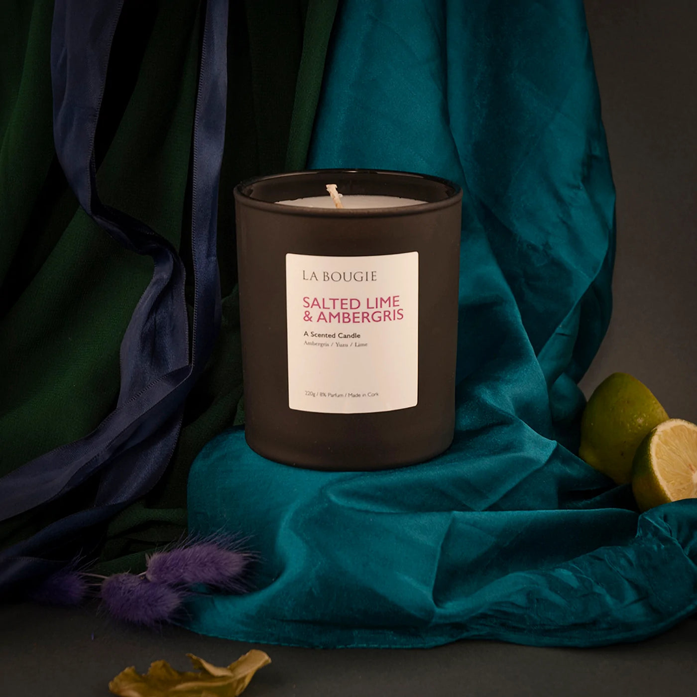 Salted Lime & Ambergris Candle
