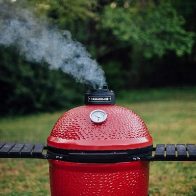Kamado Joe - Classic I Bundle (10KG 2XL big block lump wood,  Heat resistant gloves & Cover)