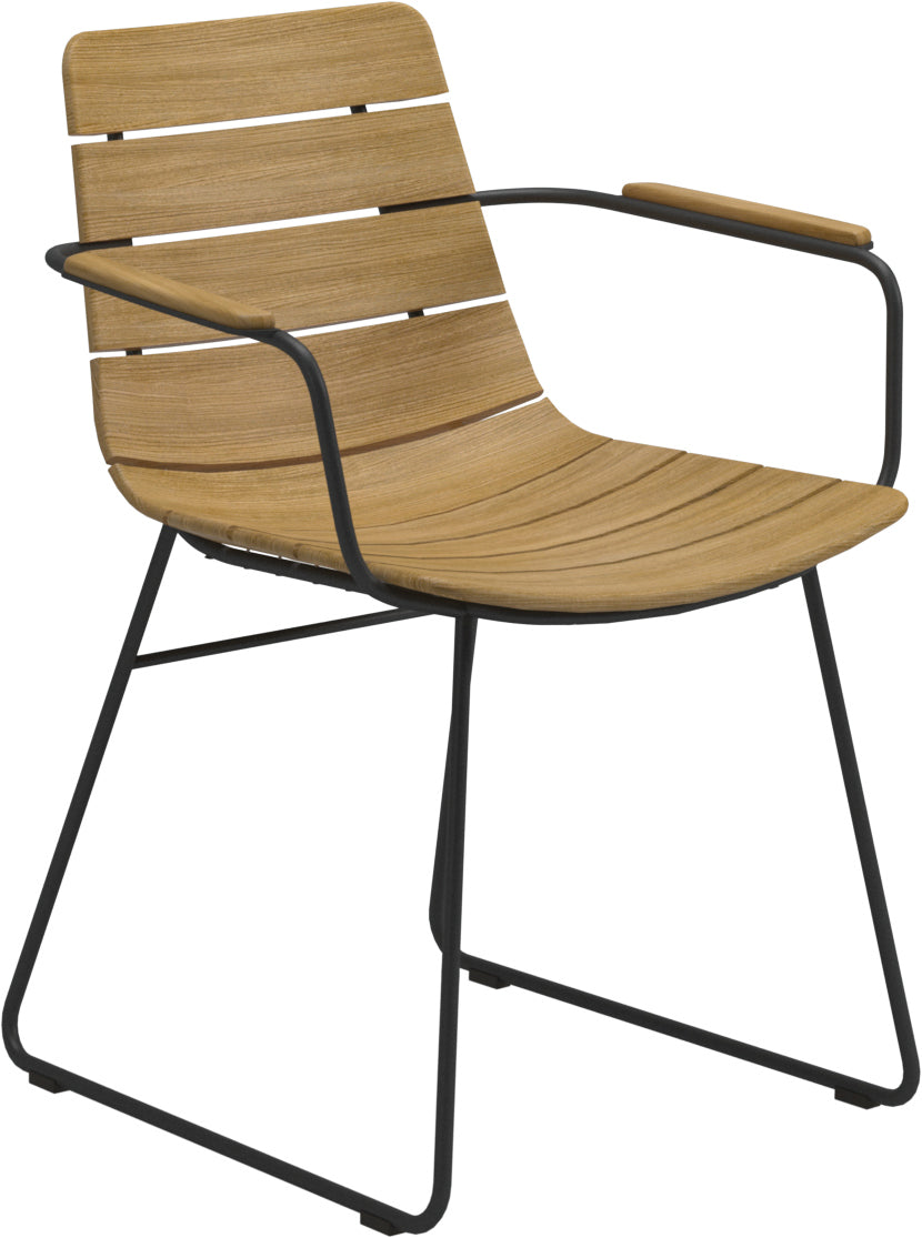 William Dining Chair with Arms (Meteor)