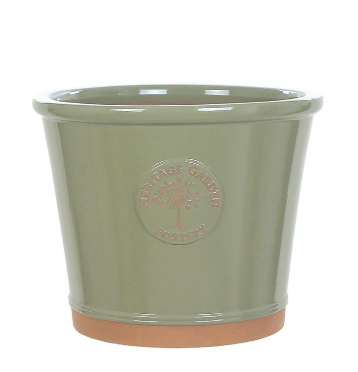 25Cm Edward V Pot Green