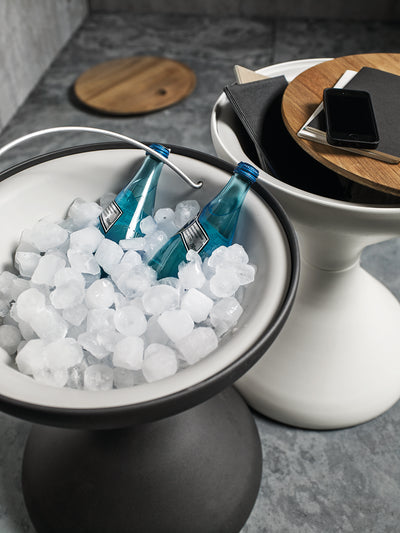 Bells Side Table Ice Bucket Insert