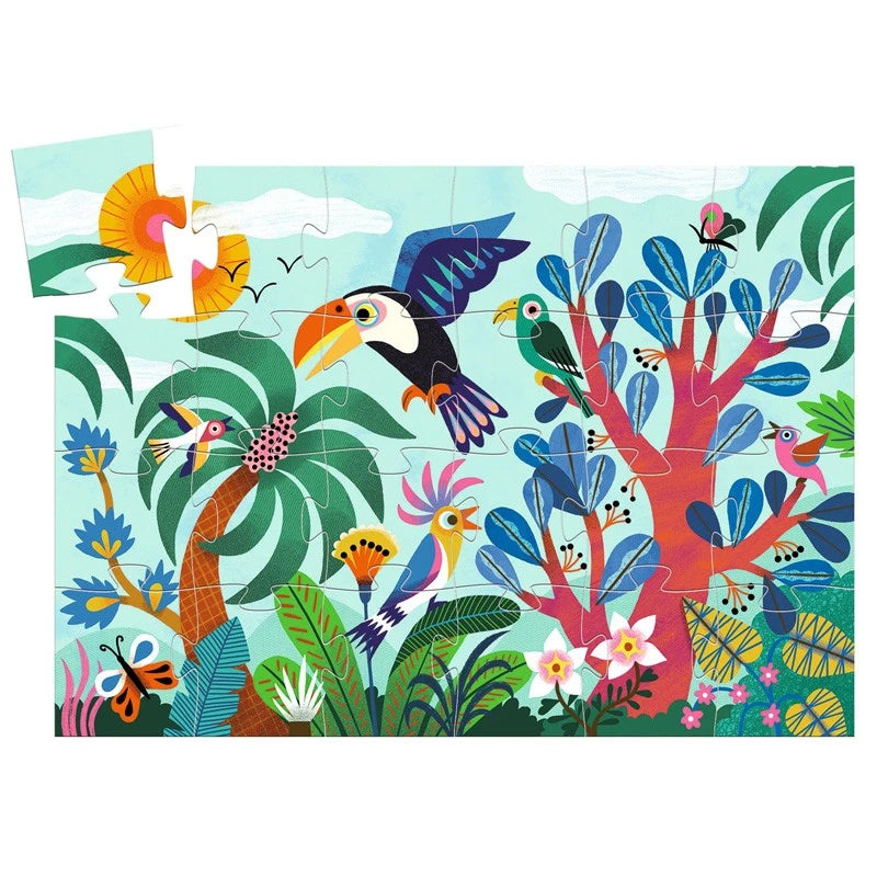 Toys And Games - Puzzles - Silhouette Puzzles Coco The Toucan