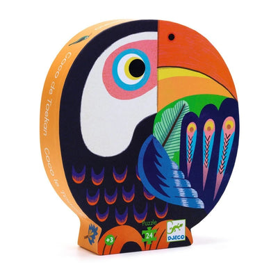Toys And Games - Puzzles - Silhouette Puzzles Coco The Toucan