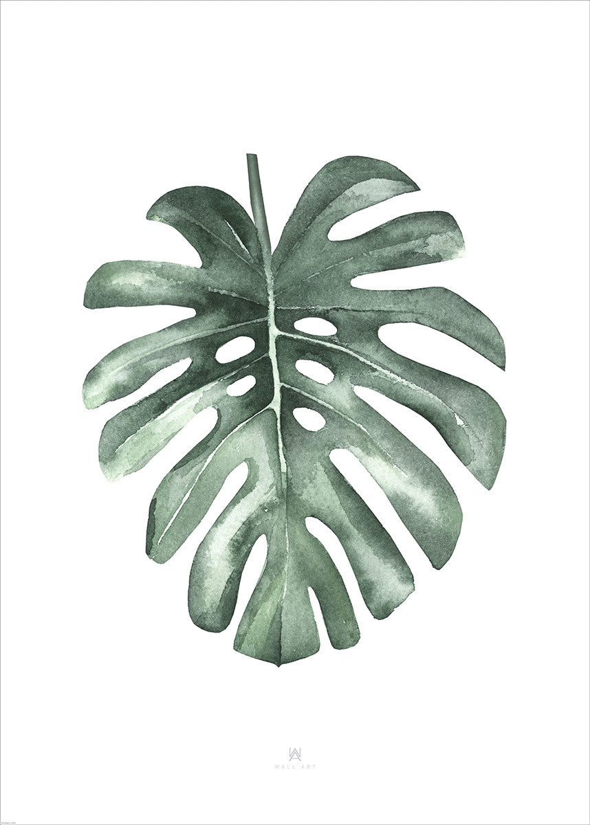 Water Leave, 50cmx70cm wall art