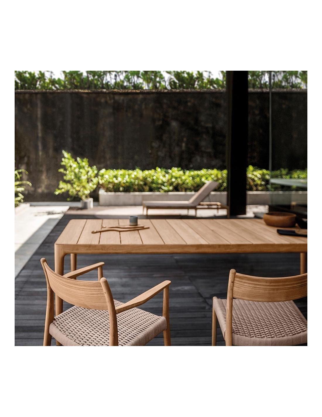 Outdoor dining chairs shop without arms