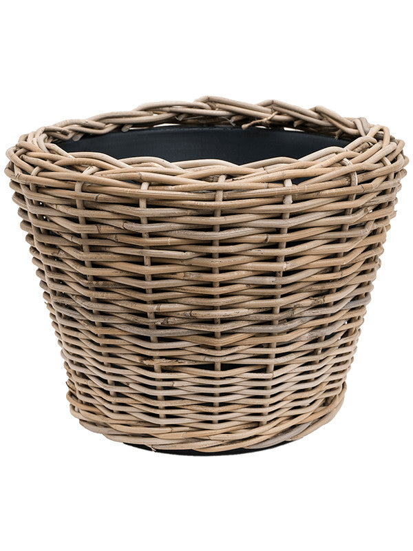 Drypot Round Cylinder Grey 57x43cm - The Pavilion