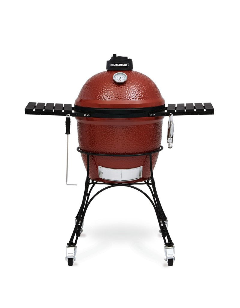 Kamado Joe - Classic I Bundle (10KG 2XL big block lump wood,  Heat resistant gloves & Cover)