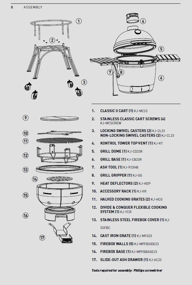 Kamado Joe - Classic II