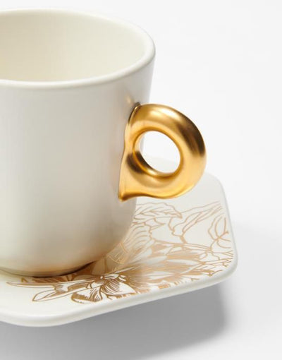 Masterpiece Espresso Cup & Saucer