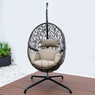 KD - Single Swing Chair (Brown)