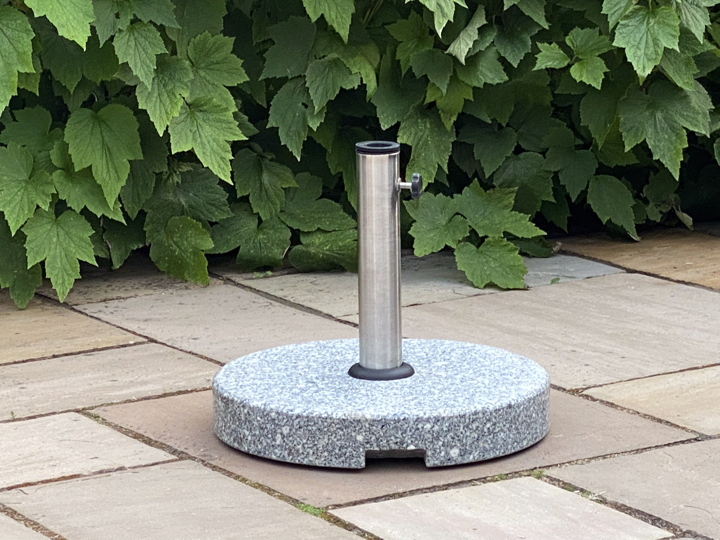 Round Granite Base - 30kg, 45cm (Stone)