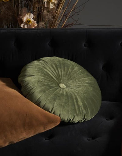 Naina Cushion Moss Green
