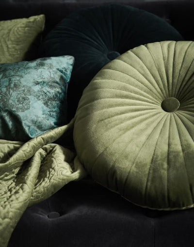 Naina Cushion Moss Green