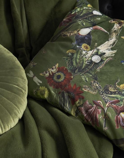 Naina Cushion Moss Green