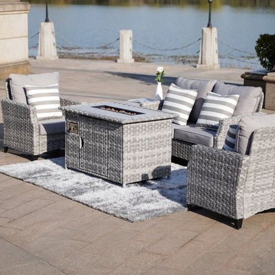 Venise Firepit Sofa Set