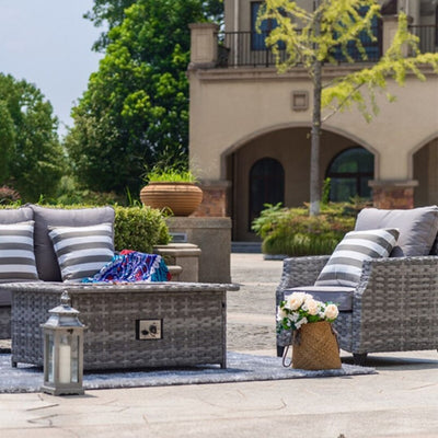 Venise Firepit Sofa Set