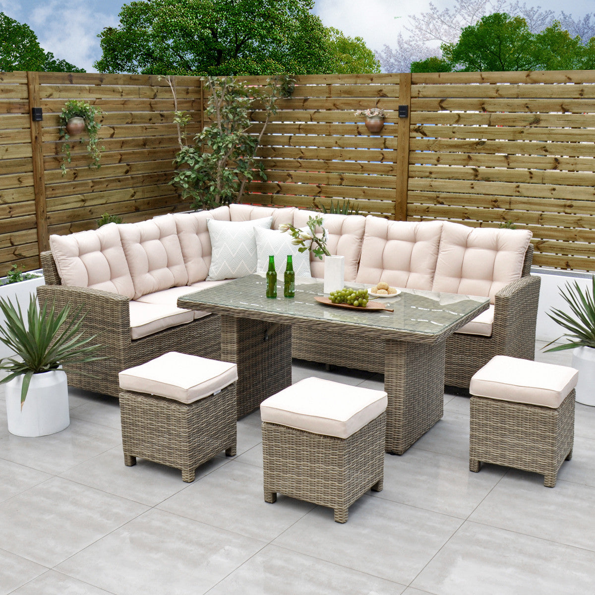 Chester rattan garden furniture discount