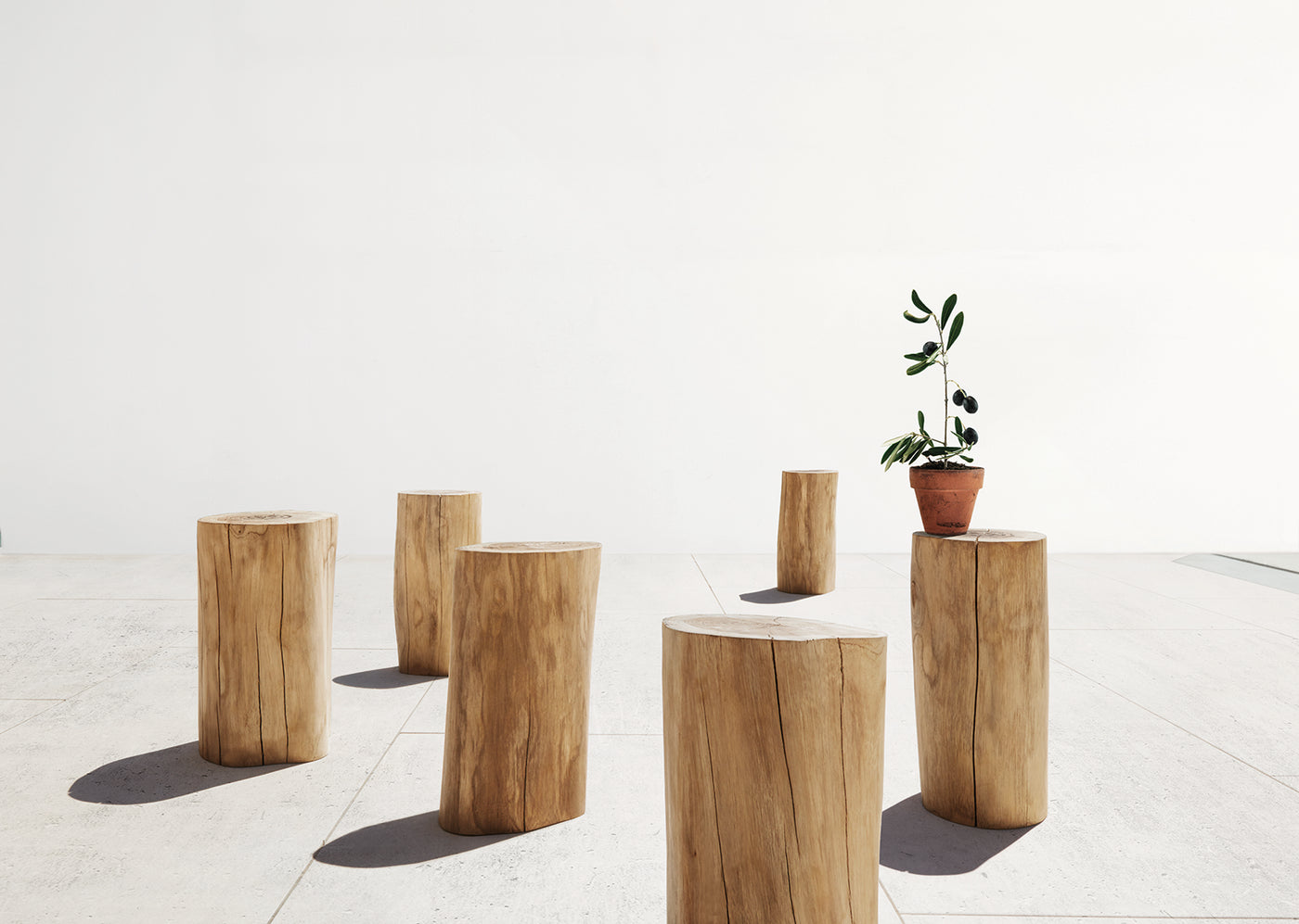 RAW Log Stool / Side Table