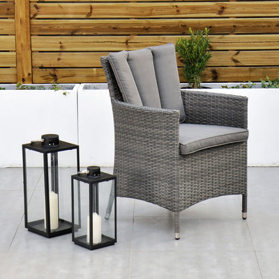 Montreal - 6 Seater Round Set with Lazy Susan