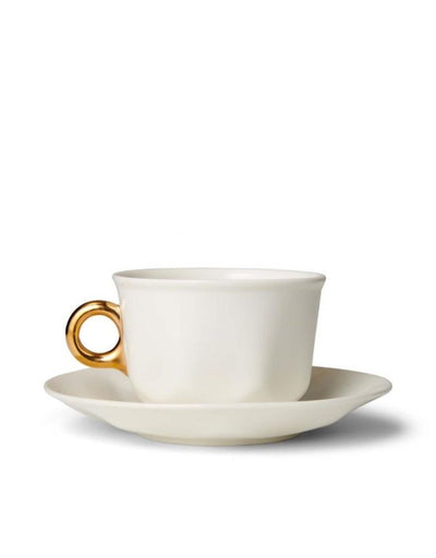 Sculpture Coffee Cup & Saucer