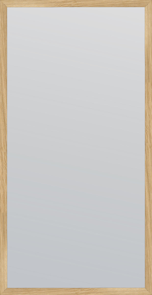 Mirror Solid Oak 40cmx80cm