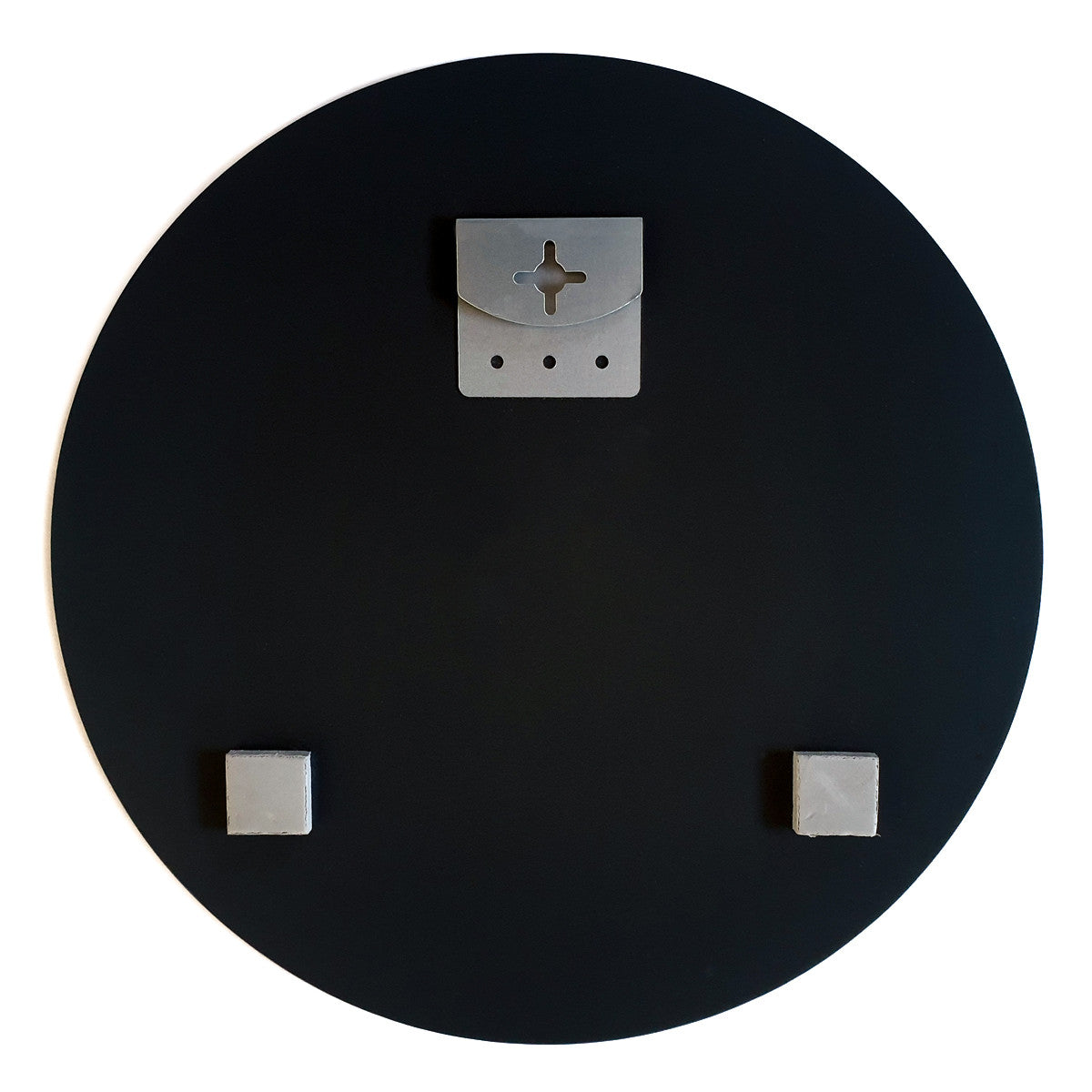 Round Mirror Silver 110cm