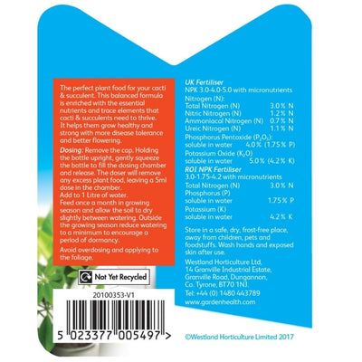 Westland Cacti & Succulent Feed Concentrate