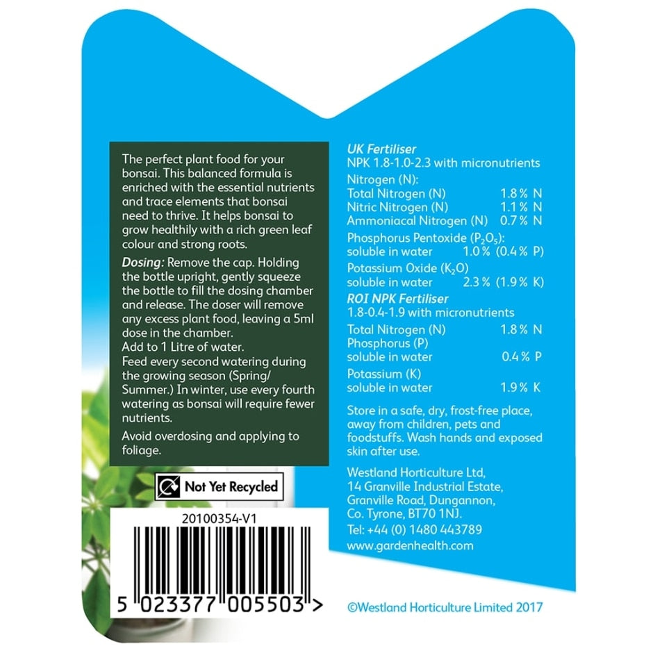 Westland Bonsai Feed Concentrate
