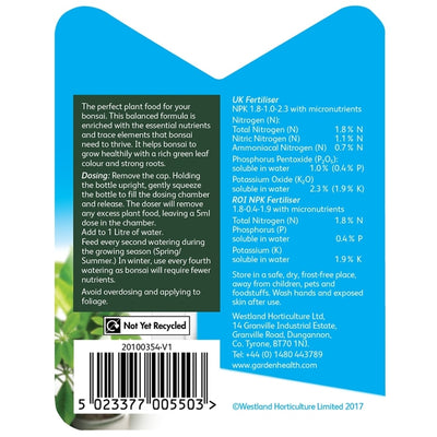 Westland Bonsai Feed Concentrate